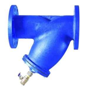 Lehry Valves 80mm Cast Iron Y Type Flanged End Strainer, LIV-STR-CI-FE-002
