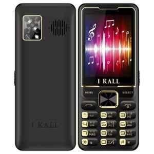 I KALL K99 Pro 2.4 inch Black Dual Sim Keypad Feature Phone, K99-PRO-BLK