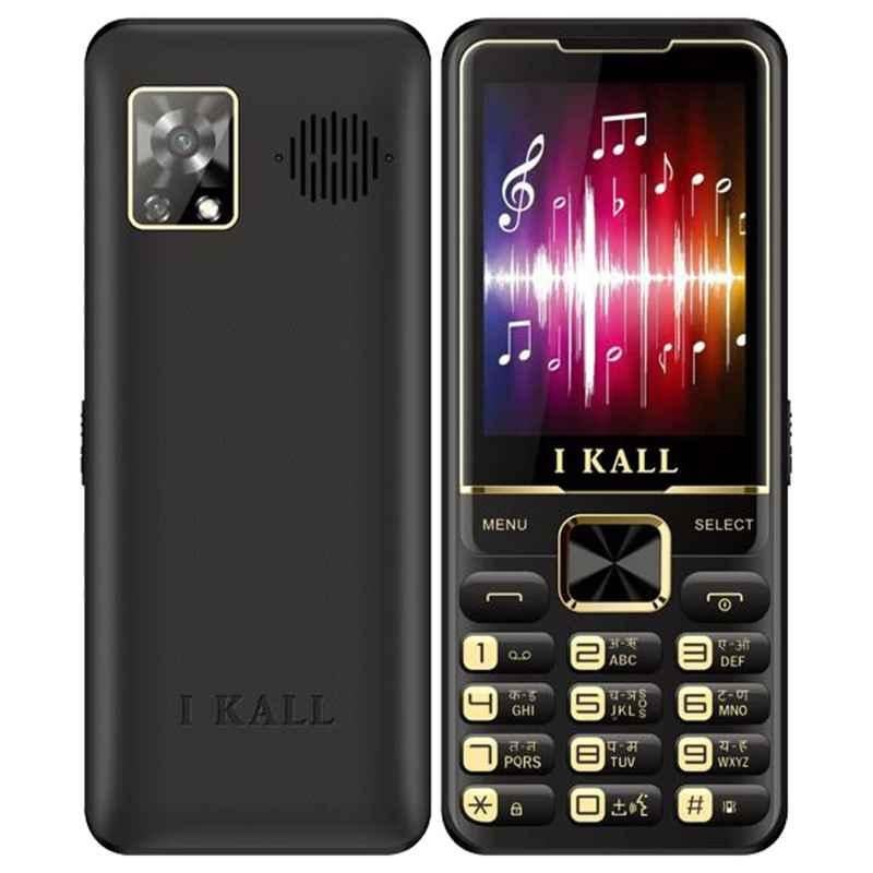 I KALL K99 Pro 2.4 inch Black Dual Sim Keypad Feature Phone, K99-PRO-BLK