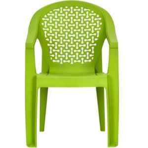 Nilkamal Comfy Plastic Green Outdoor Chair, (Pack of 2)