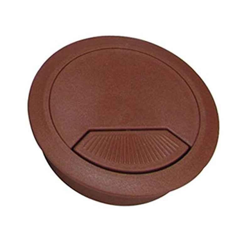 Robustline Cable Hole Cover Brown 80mm-2 Pcs
