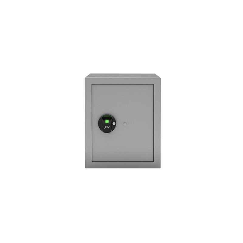 Godrej Security Solutions Forte 40L Light Grey Biometric Safe Locker, 46171591SD00580