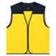 Superb Uniforms Cotton Navy & Yellow Safety Jacket, SUWVJ/NY/01, Size: L