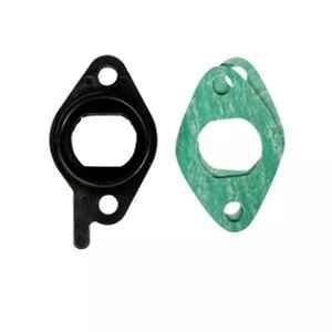 Uno Minda Mi-0044L Insulator Carburetor With 2 Paper Gasket For Yamaha-Crux (Black)