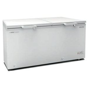 Voltas 400 CB FC HT 400L White Double Door Combo Deep Freezer & Cooler