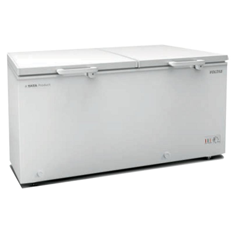 voltas 400 ltr deep freezer dimensions