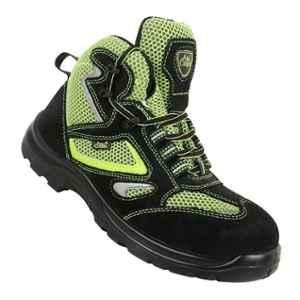 Allen Cooper AC-1467 Heat & Shock Resistant Black Work Safety Shoes, Size: 6