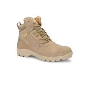 Eego Italy SOLDIER2 007 Genuine Leather Beige Military & Tactical Boots, Size: 6