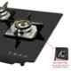iBELL AERO3BGH 3 Burner Auto Ignition Black Glass Top Gas Hob