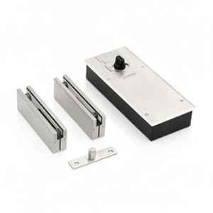 Plantex Floor Spring for Glass Door/Patch Lock/Patch Tap/Tuffen Glass Door Accessories Matte, 90 kg