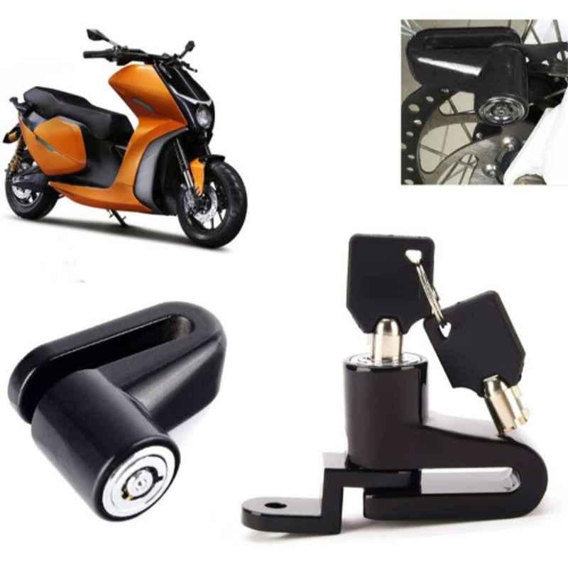 Auto Pearl Steel Black Heavy Duty Anti-Theft Disc Brake Lock for EF1, Lock_159