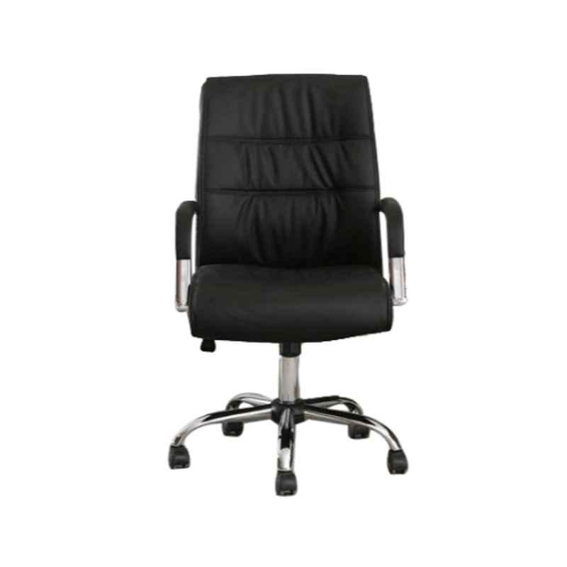 Pan Emirates Ultrabeat 061AGA1800006 Polyurethane Black Office Low Back Chair, 100x59x70 cm