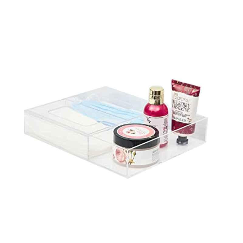 Homesmiths Acrylic Clear Customized Product Tray Box with Lid