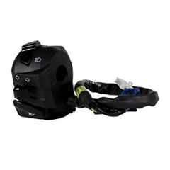 Uno Minda LHS Handle Bar Switch for TVS Phoenix 125 Disc/Drum, Centra & Victor N/M 2016, SW-0581B-M01