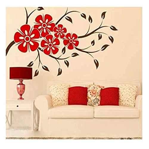 Kayra Decor Periwinkle Flower Wall Design Stencils for Wall Painting and  Home Wall Decoration – Suitable for