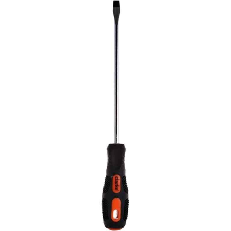 Clarke 8 inch Fibre Handle Flat Screwdriver, SDF8FC