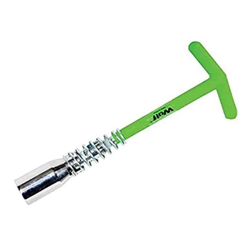 Wulf 16 mm Green & Silver Spark Plug