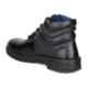 Liberty Warrior Leather Steel Toe High Ankle Black Work Safety Shoes, 98-02-SSBA, Size: 12