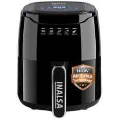 Inalsa Tasty Fry 4.2 Litre 1400W Air Black Fryer with 2 Years Warranty