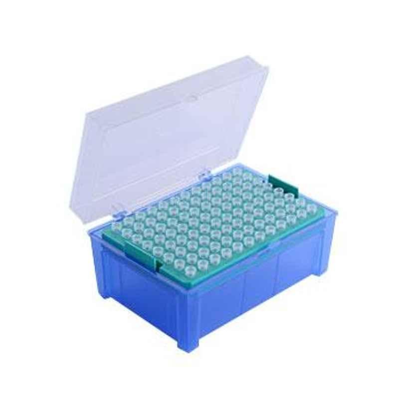 Abdos 960Pcs 0.2-10μl Extended Graduated Sterile Last Drop Pipette Tips with Racked, P10041