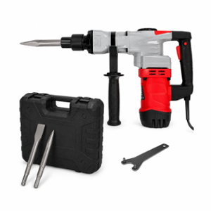 Hillgrove 4 Pcs 2000W 7kg Copper Winding Concrete Breaker Demolition Hammer Kit, HGCM1397M1