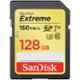 SanDisk Extreme 128GB SDXC Camera Card, SDSDXV5-128G-GNCIN