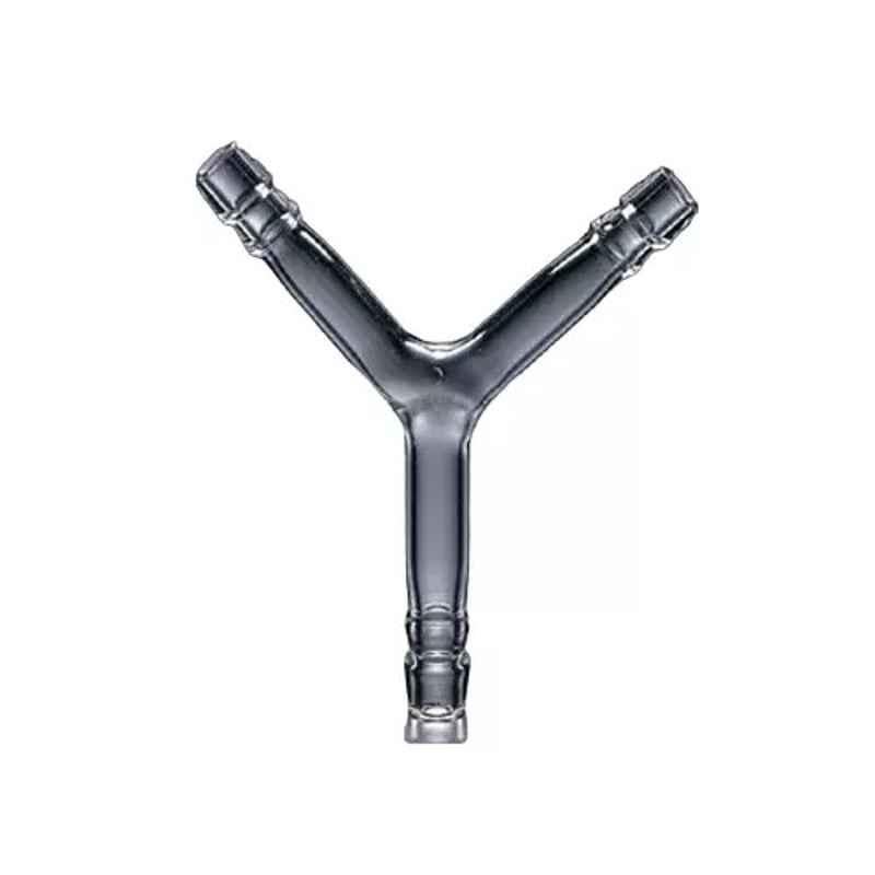 Lab Plus Y-Shaped Joint with Rubber Stop, LP-3161