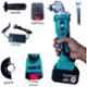 HPT 4 inch Blue Cordless Angle Grinder
