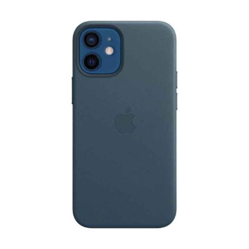 Apple MHK83ZE/A Leather Baltic Blue Back Case for iPhone 12 Mini