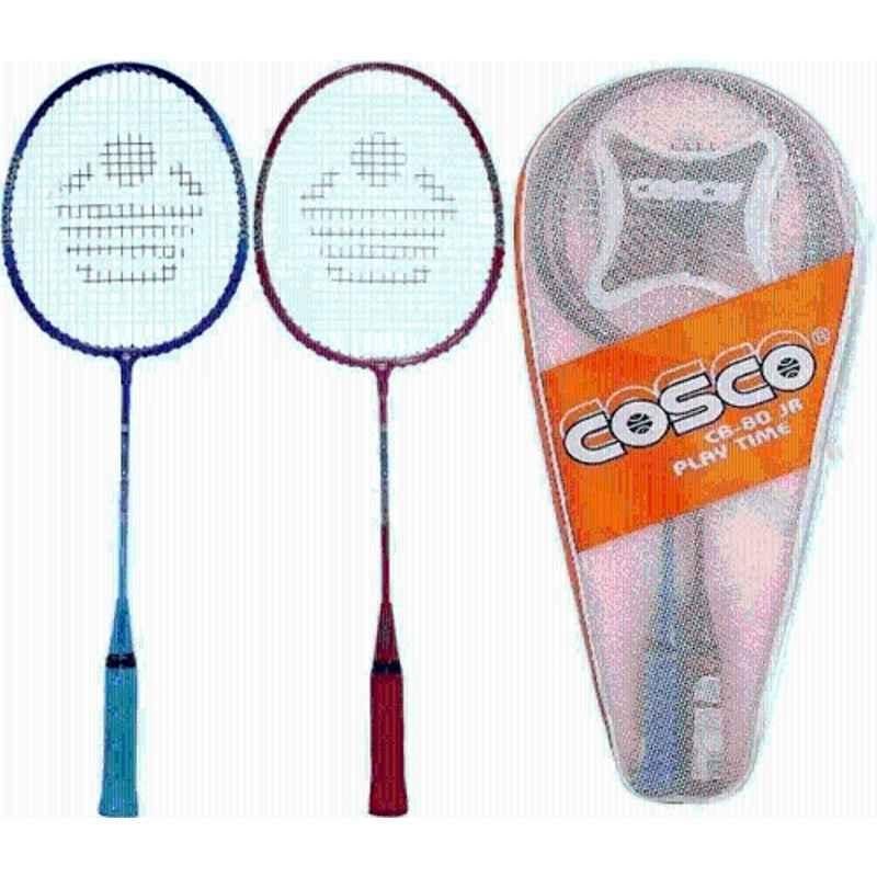 Cosco CB-80 350g Multicolour Strung Badminton Racquet for Kids (Pack of 2)