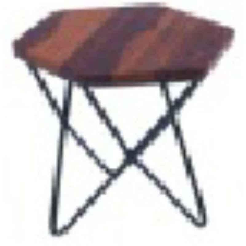 Marv Walnut Finish Ben Side Table, MFMMG021