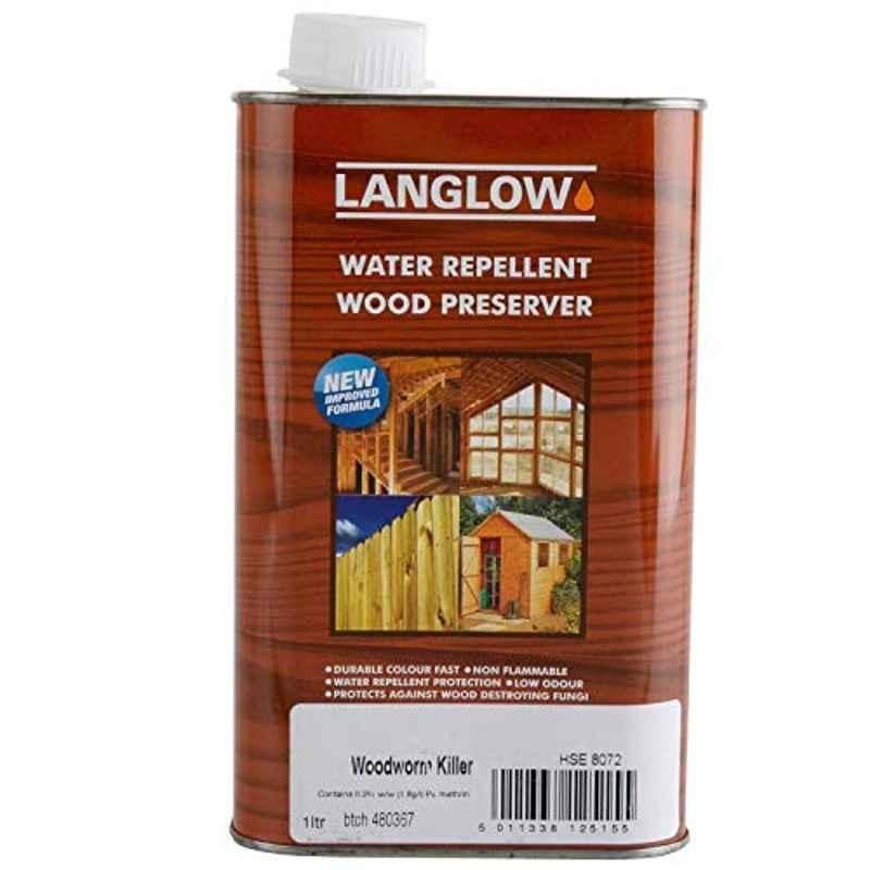 Langlow 1L Woodworm Killer Wood Preserver