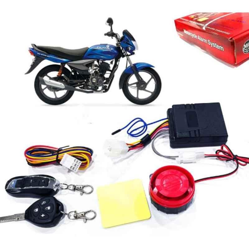 Buy Auto Pearl 12V Black Two Way Anti Theft Motorcycle Alarm Kit with 2 Pcs Remote for Platina Online At Price 999