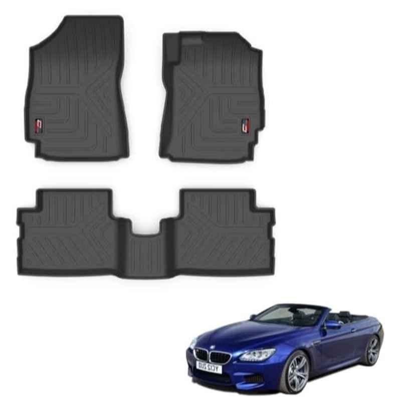 Kozdiko Thermoplastic Polyolefins 3D Life Long Car Floor Mat Set for BMW 6 Series