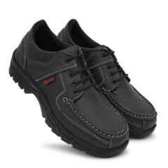 Buy All Safe Genuine Leather Steel Toe Sports Look Brown