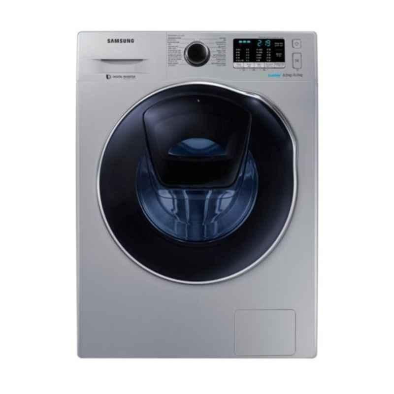 Samsung 8kg 1400 rpm 3 Stars Inox Front Loading Dryer Washing Machine with Add wash, WD80K5410OS