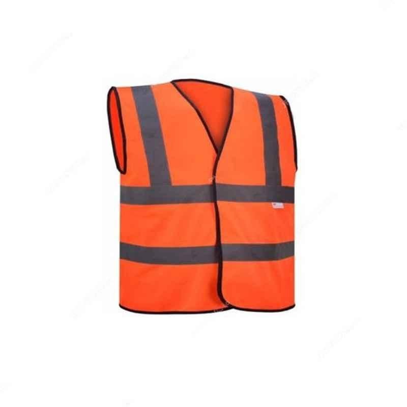 Empiral 3M Radiant E108073101 100% Polyester Fluorescent Orange Safety Vest, Size: 2XL