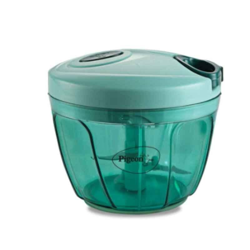 Pigeon 650ml Plastic Green Large Handy & Compact Chopper with 3 Blades, 14298
