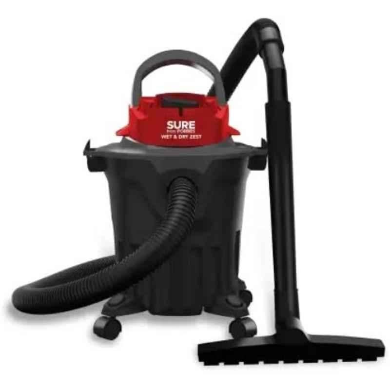 Eureka Forbes Wet & Dry Zest 1200W 7L Red & Black Multipurpose Canister Vacuum Cleaner, GFCDSFWDS00000