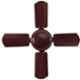 Sameer Gati 600mm 4 Blade Brown Ceiling Fan