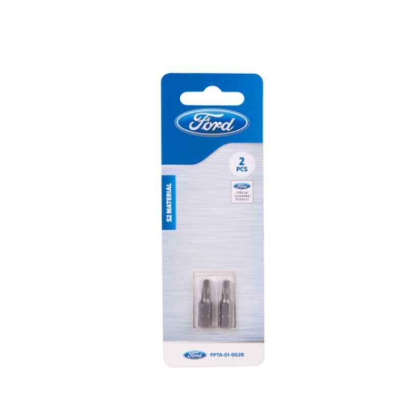 Ford FPTA-01-0028 2Pcs T20 25mm S2 Screwdriving Bit Set