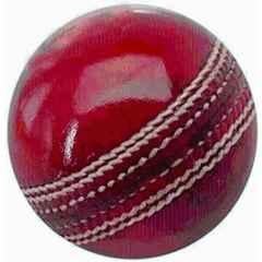 Ratanjiretails Cricket Leather Ball Red Colour Cricket Leather Ball (Standard Red)