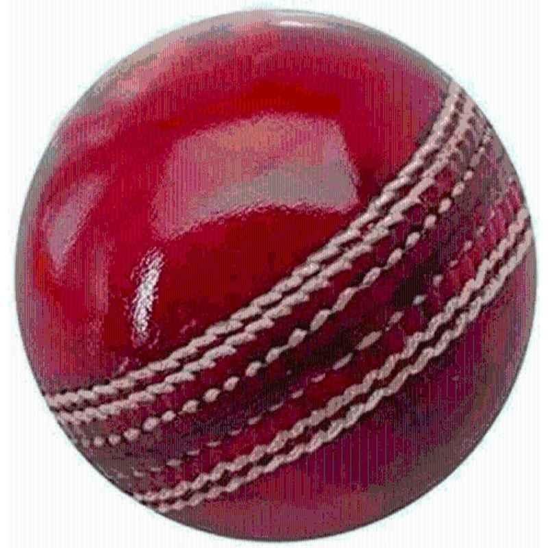 Ratanjiretails Cricket Leather Ball Red Colour Cricket Leather Ball (Standard Red)