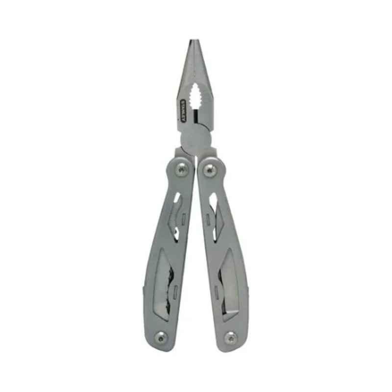Stanley 6.5 inch Stainless Steel Silver 12-in-1 Multi Tool Plier, 0-84-519