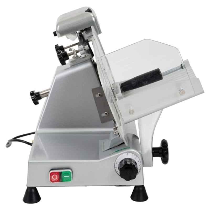 Khushi Udyog 200W 10 inch Stainless Steel Silver Meat Slicer