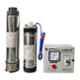 Sameer I-Flo 1.5HP Oil Filled Submersible Pump with Control Panel, 30m Safety Wire & 30m Submersible Cable Set