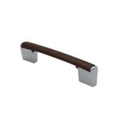 RAB 96mm Zinc Walnut Drawer Pull Handle, LH4006 (Pack of 2)