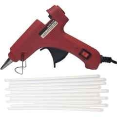 Bandook 20W Red Glue Gun with 20 Pcs Transparent Glue Sticks
