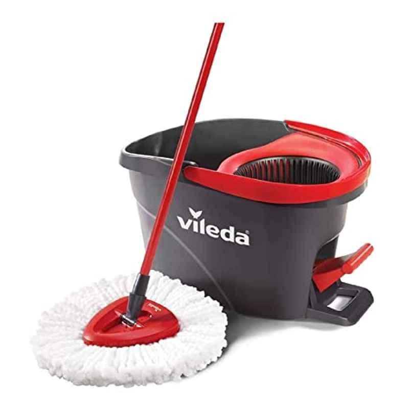 Vileda Plastic Black Floor Mop Set, 163420