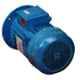 ABB M2BAX71MB2 IE2 3 Phase 0.55kW 0.75HP 415V 2 Pole Foot Mounted Cast Iron Induction Motor, 3GBA071320-BSCIN